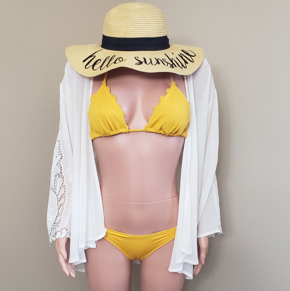 Iris • Sheer Cover-Up/ Cardigan Size S